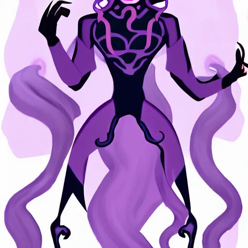 Prompt: Hades in the style of Lore Olympus