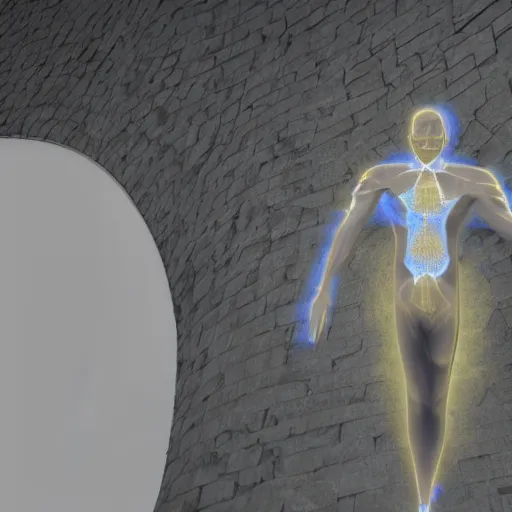 Prompt: unreal engine 5 rendering of astral projection