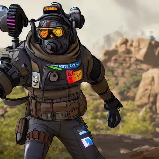 Image similar to wattson. Apex legends