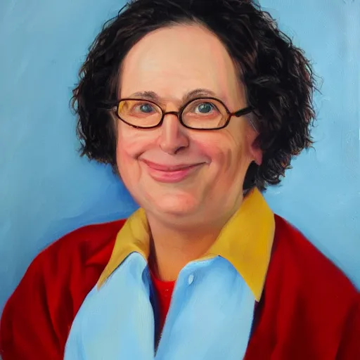 Prompt: dr. katz, oil portrait, photorealistic, high detail