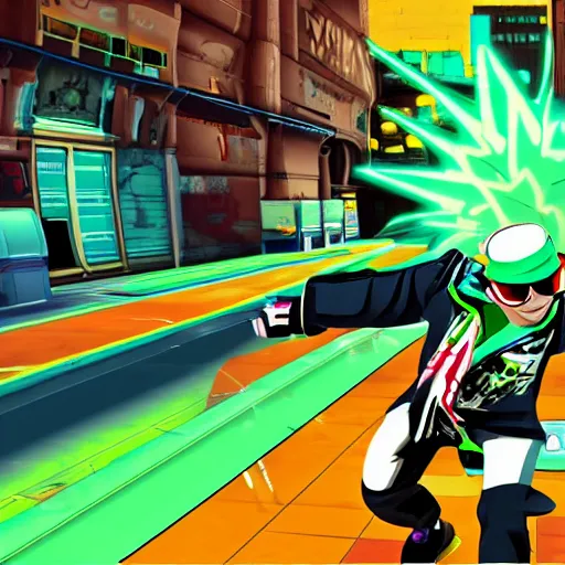 Image similar to Jet Set Radio Future sequel screenshot