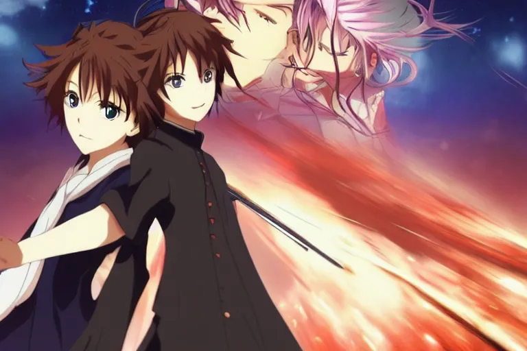 Image similar to Two anime beauties, ufotable