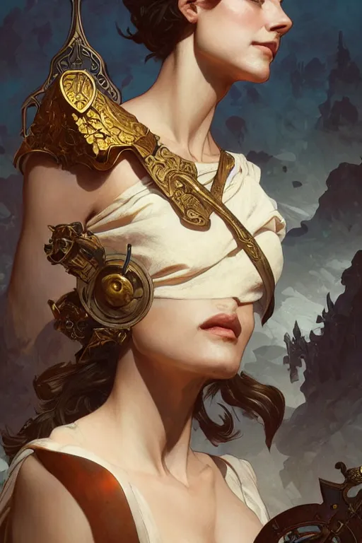 Prompt: Archimedes, extended art, midshot, D&D, fantasy, intricate, elegant, highly detailed, digital painting, artstation, concept art, matte, sharp focus, illustration, art by Artgerm and Greg Rutkowski and Alphonse Mucha