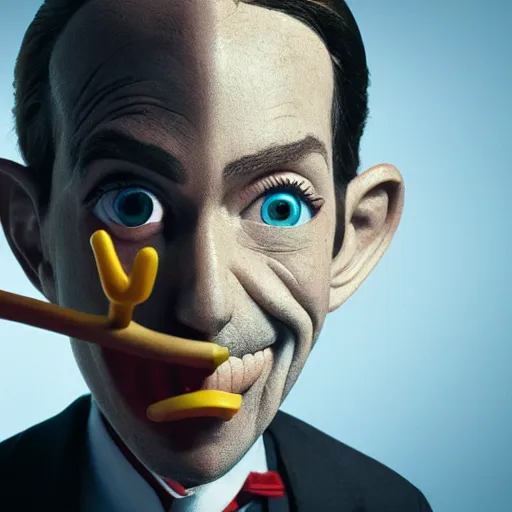 Image similar to pinocchio in real life, Realistic, 8K