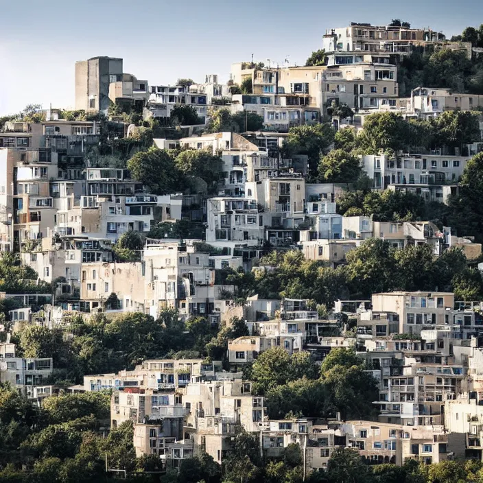 Image similar to a building in a landscape, trending on getty images