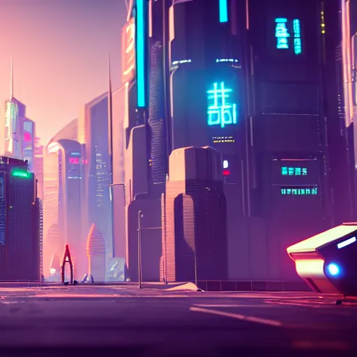 Prompt: a cute big robots life in cyberpunk city. super realistic 8 k render of a elegant, cinematic composition