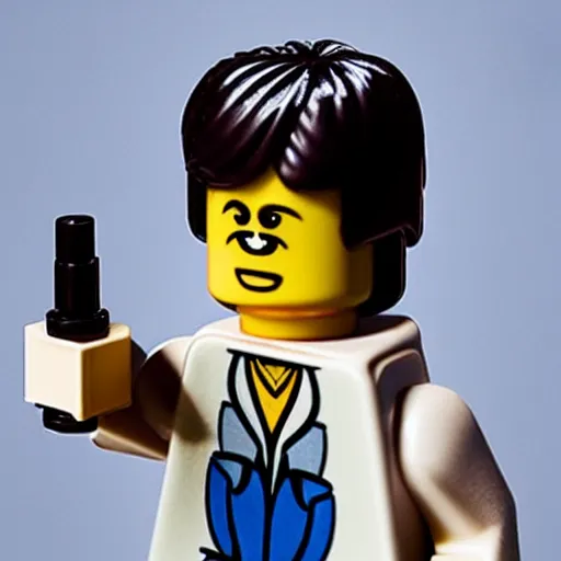 Prompt: a lego paul mccartney