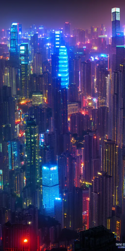 Prompt: Shenzen skyline, cinematic lighting, award-winning, 8k