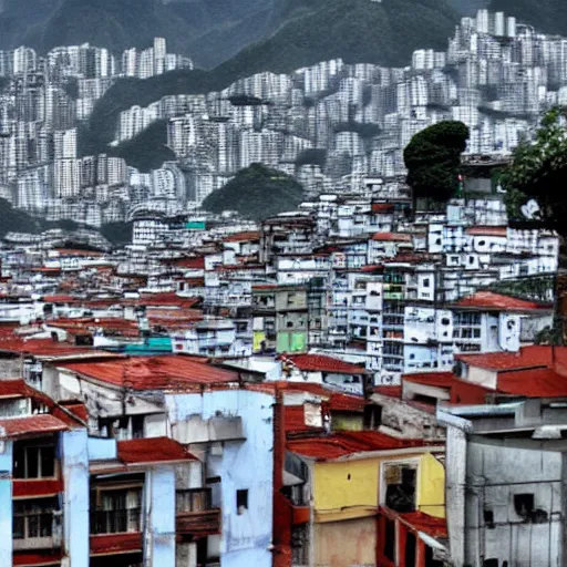 Image similar to rio de janeiro favela, wong kar wai, hyper - realistic, 8 k