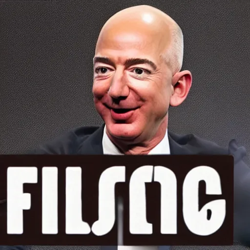 Image similar to jeff bezos as a bum