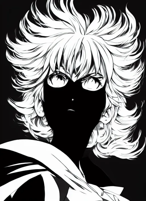 Image similar to A full portrait photo of tatsumaki one punch man, f/22, 35mm, 2700K, lighting, perfect faces, award winning photography.