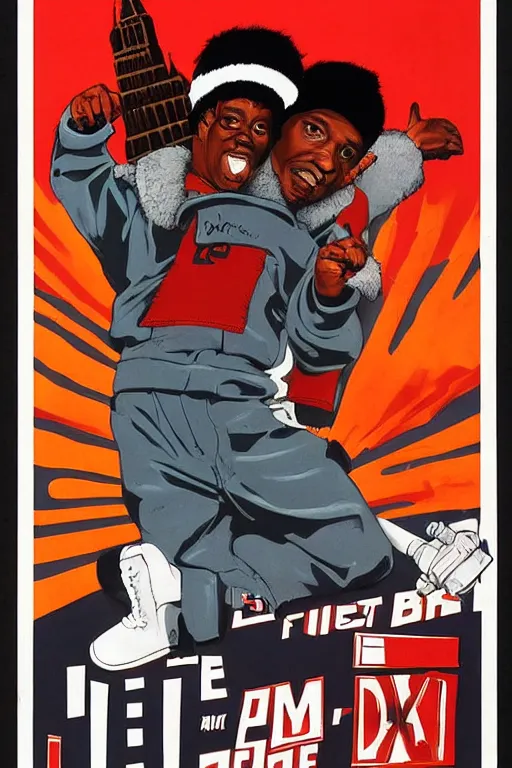 Image similar to poster the movie 1 9 8 8 ussr don't be a menace to south central while drinking your juice in the hood, perfect symmetrical eye, gray fur hat soviet soviet russian winter fur cap with earflaps ushanka, vodka kremlin babushka communist