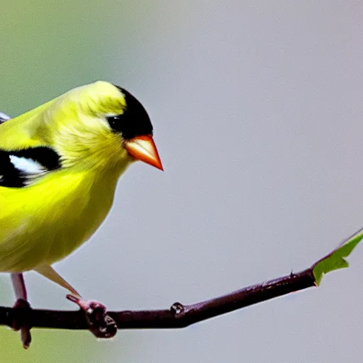 Image similar to draw an american goldfinch