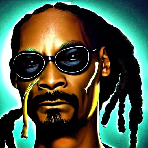 Image similar to snoop dogg as neo from the matrix dodging bullets, iconic movie scene, high resolution photo, trending on art station