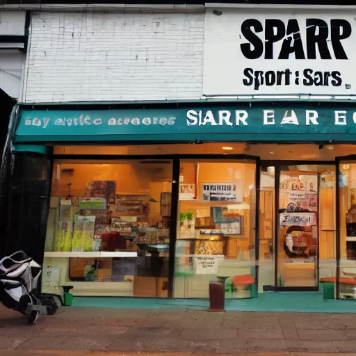 Prompt: 2 4 hour spar but it only sells eggs