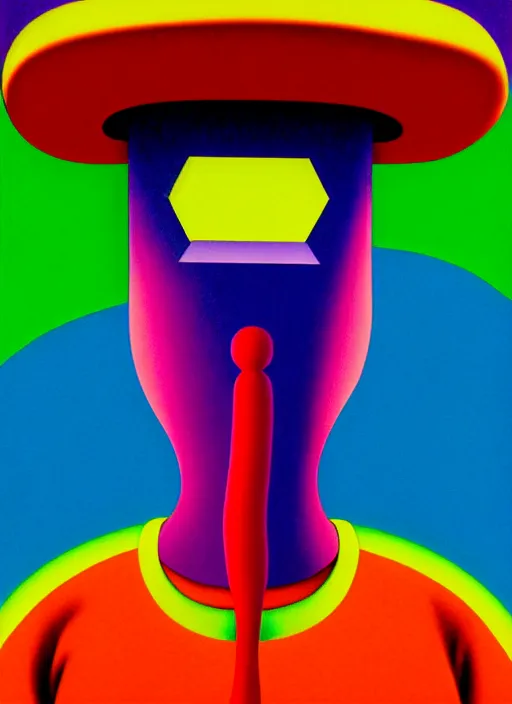 Image similar to person wearing a balaclava by shusei nagaoka, kaws, david rudnick, airbrush on canvas, pastell colours, cell shaded, 8 k