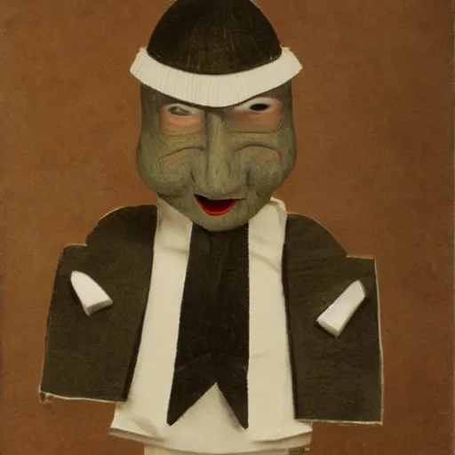 Image similar to Egg-headed man in a tuxedo