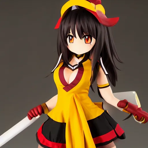 Prompt: Megumin character from Konosuba by Natsume Akatsuki