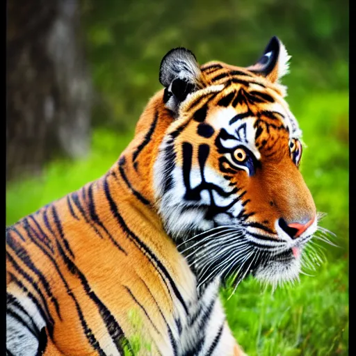 Image similar to Tiger, wildlife photography, XF IQ4, 150MP, 50mm, F1.4, ISO 200, 1/160s, natural light, Adobe Photoshop, Adobe Lightroom, photolab, Affinity Photo, PhotoDirector 365