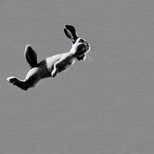 Prompt: a rabbit flying an airplane