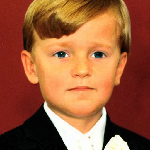 Image similar to king willem - alexander 5 years old