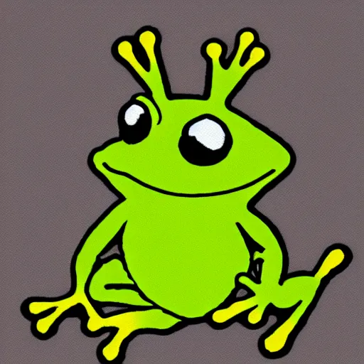 Image similar to peepo the frog!!!, crying!! on bed with laptop!!!,