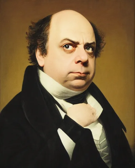 Image similar to upper body portrait of paul giamatti! as united states president john quincy adams, 1 8 2 7, paul giamatti, official portrait, oil on canvas by anton otto fischer, trending on artstation