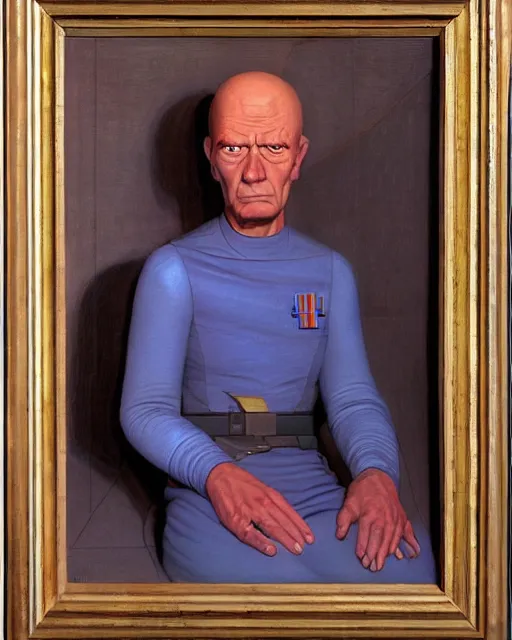 Prompt: morosthesophist, portrait by ralph mcquarrie