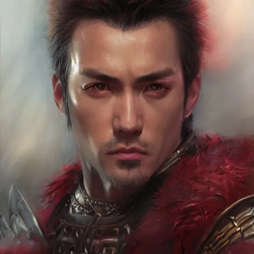 Image similar to jin kazama as a realistic fantasy d & d character, close - up portrait art by donato giancola and greg rutkowski, realistic face, digital art, trending on artstation