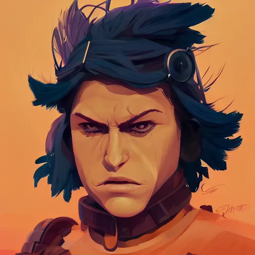 Image similar to face icon stylized minimalist mad max beyond thunderdome, loftis, cory behance hd by jesper ejsing, by rhads, makoto shinkai and lois van baarle, ilya kuvshinov, rossdraws global illumination