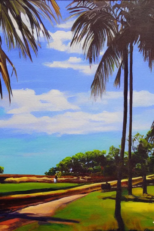 Prompt: Pacific Park Painting