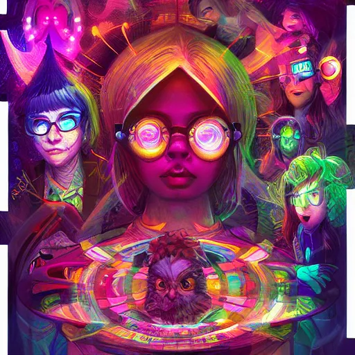 Image similar to skill magic geek inside matrix deepdream radiating a glowing aura stuff loot legends stylized digital illustration video game icon artstation lois van baarle, ilya kuvshinov, rossdraws,