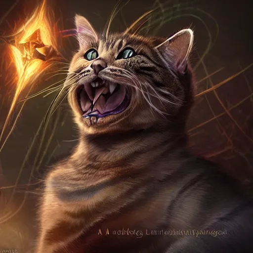 Fantasy Cat Art Cat Warriors Cat Warrior Art Cat Art 