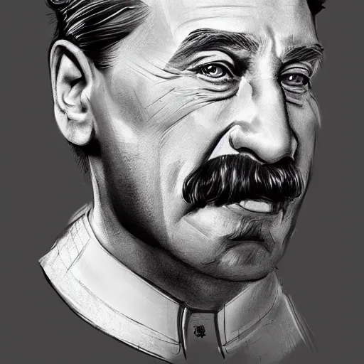 Prompt: detailed portrait of iosif stalin in a underwear, hyperrelostic, 8 k tranding artstation, digital concept, diselpank art, sharp focus, caricature illustration, art by artgerm and greg rutkowskii