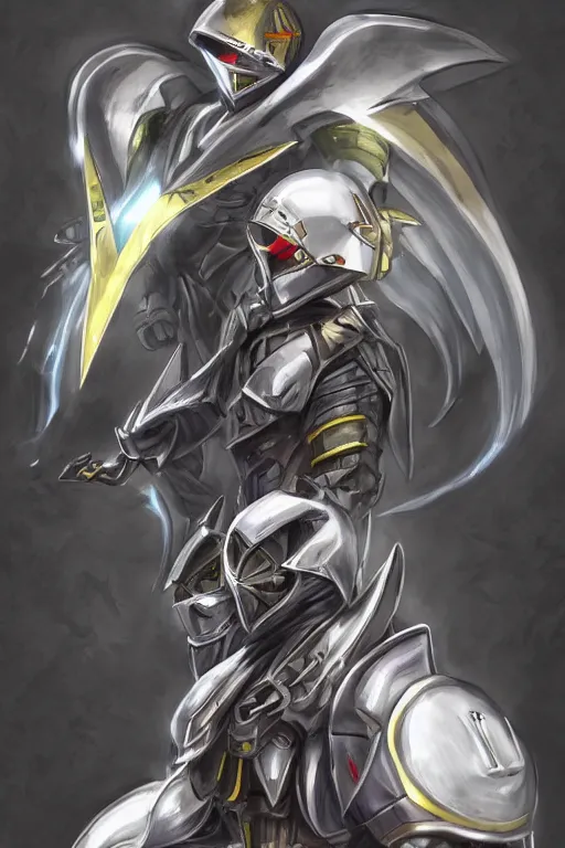 Image similar to helmet armor guardian destiny in witch queen illumination ray tracing hdr fanart arstation by sung choi robot ninja mask and eric pfeiffer and gabriel garza and casper konefal