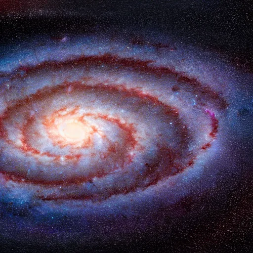 Prompt: A first person perspective of a view through a high powered telescope of a spiral galaxy, with billions of stars shining bright, rendered in unreal engine, 4k resolution, 60fps, HDR, Bloom effect, realistic galaxy, space galaxy, stars, rendered in octane, professional grade, professional photo.