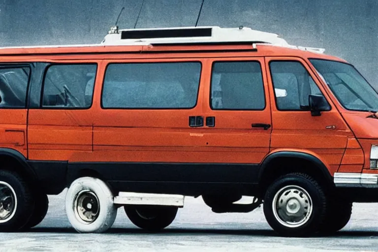 Image similar to the 8 0 s a - team van