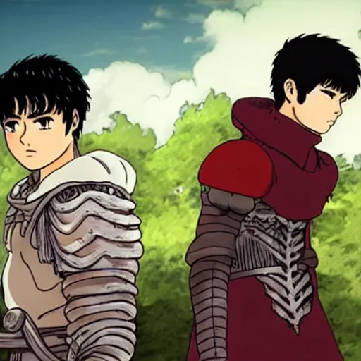 Image similar to guts and casca