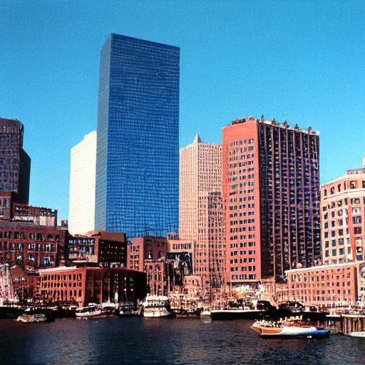 Prompt: boston days, photo, color, kodachrome, accurate, film grain