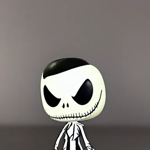 Image similar to pop figure of jack skellington