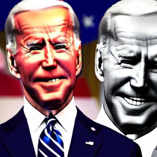 Prompt: muscular joe biden ( (, highly detailed, high quality, hd, 4 k, 8 k, canon 3 0 0 mm, professional photographer, 4 0 mp, lifelike, top - rated, award winning, realistic, sharp, no blur, edited, corrected, trending ) )