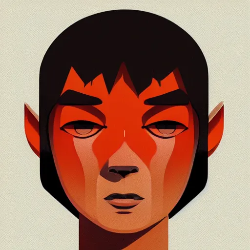 Image similar to face icon stylized minimalist atari, loftis, cory behance hd by jesper ejsing, by rhads, makoto shinkai and lois van baarle, ilya kuvshinov, rossdraws global illumination