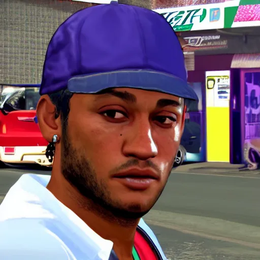 Image similar to neymar in gta v