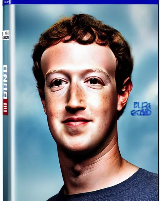 Prompt: 'Mark Zuckerberg: A Coming of Age Story' blu-ray DVD case still sealed in box, ebay listing