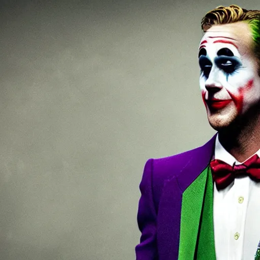 Prompt: Ryan Gosling playing Joker