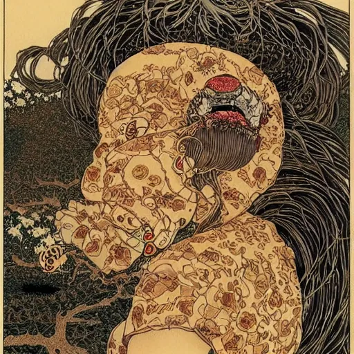 Image similar to intricate detailed burger by takato yamamoto