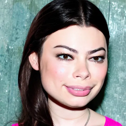 Image similar to Miranda Cosgrove as Yung Lean, iCarlean, photo