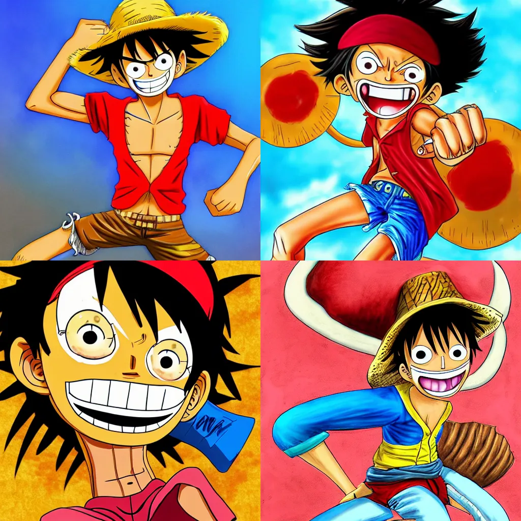 monkey d luffy by butch hartman | Stable Diffusion | OpenArt