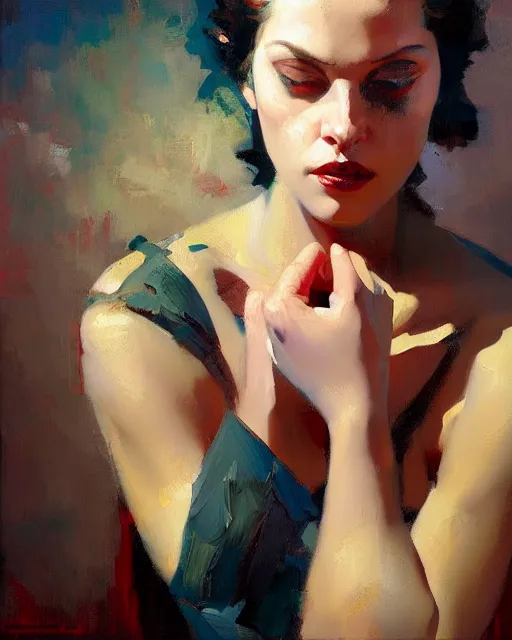 Prompt: divine indifference, ( impressionistic oil painting by malcom liepke ), alexi zaitsev, craig mullins, melinda matyas, tooth wu, wlop, denis sarazhin, bold brushstrokes, highly detailed, award winning, textured, masterpiece