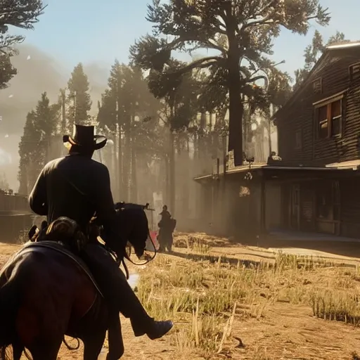 Image similar to red dead redemption 2 gameplay